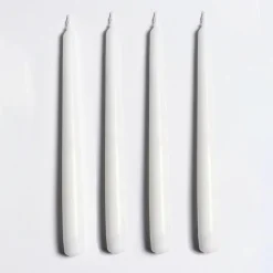 Carola fra i Trulli Candeliere in ceramica bianco e nero con 4 candele profumate><noscript><img width=