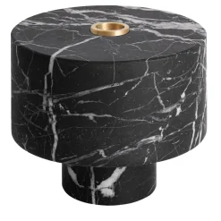 MMairo Candeliere Inside Out Black Marquina di Karen Chekerdjian> Candelieri E Portacandele