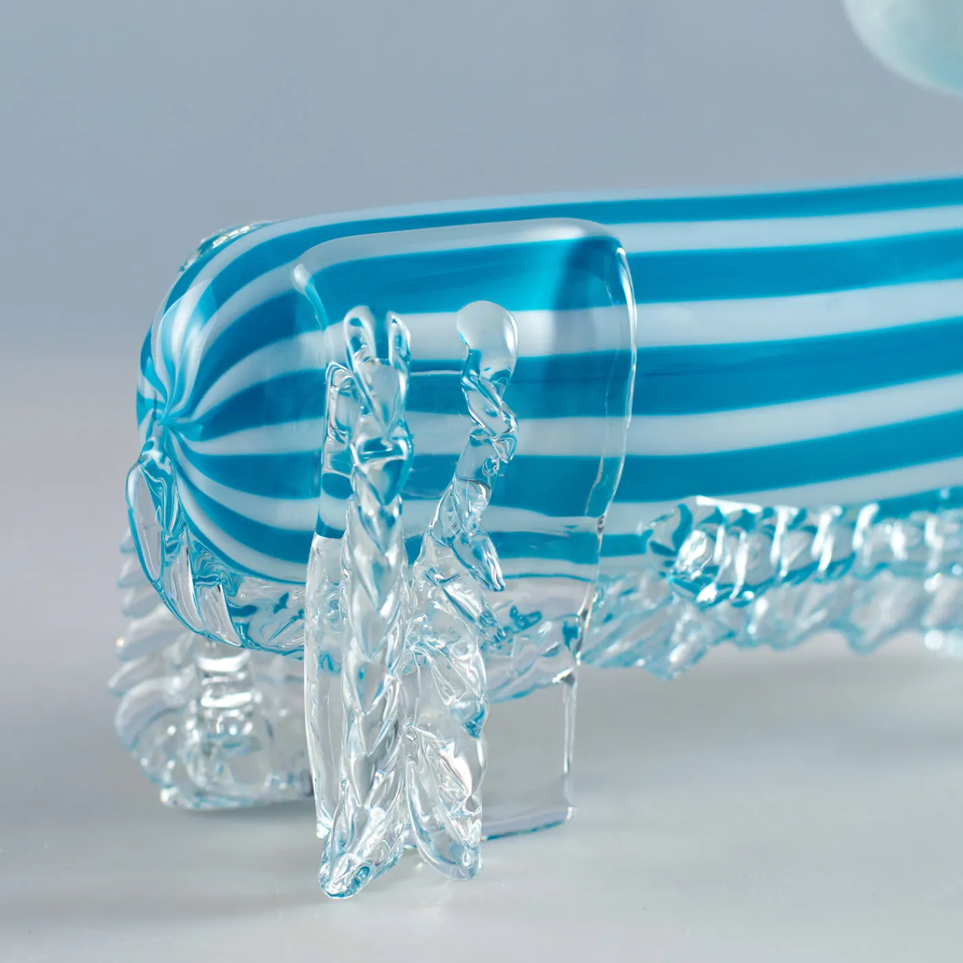 Venice Factory Cane a strisce scultura in vetro veneziano di Eliana Gerotto> Statuine