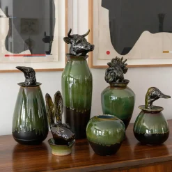 Amaaro Canopo Toro Vaso a L nero e verde><noscript><img width=