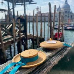 Pieces of Venice Cappello da Gondoliere San Polo 16/17 Set di 8 portacandele><noscript><img width=