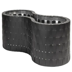 Splot Design Carex Black Cachepot> Cachepot E Portavasi