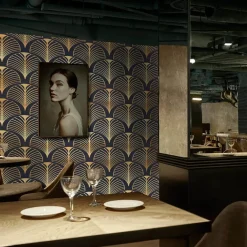 Wallpapers4Beginners Carta da parati Art Déco in stile vintage> Carte Da Parati