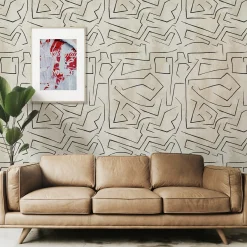 Wallpapers4Beginners Carta da parati artistica dal design minimale><noscript><img width=