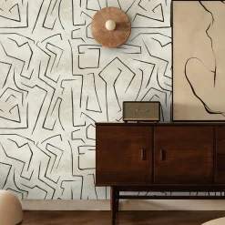 Wallpapers4Beginners Carta da parati artistica dal design minimale><noscript><img width=