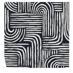 Wallpapers4Beginners Carta da parati astratta in bianco e nero> Carte Da Parati