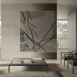 Glamora Carta da parati Beige Confin del mare> Carte Da Parati