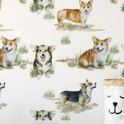 Wallpapers4Beginners Carta da Parati con Cane Corgi Carino> Carte Da Parati