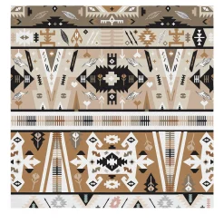 Wallpapers4Beginners Carta da parati con motivo azteco tribale ikat> Carte Da Parati