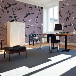 MaVoix Carta da parati Find me in the Dark Rosa Retro di Magnus Gjoen><noscript><img width=