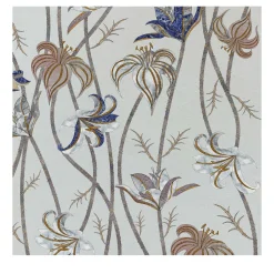 MaVoix Carta da parati Fiori Ghiaccio> Carte Da Parati