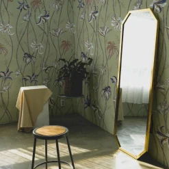 MaVoix Carta da parati Fiori Verde Salvia><noscript><img width=