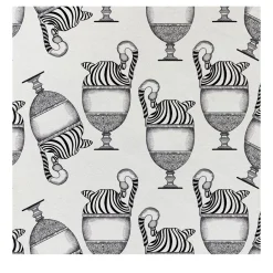 MaVoix Carta da parati Fontana Bianco e Nero> Carte Da Parati