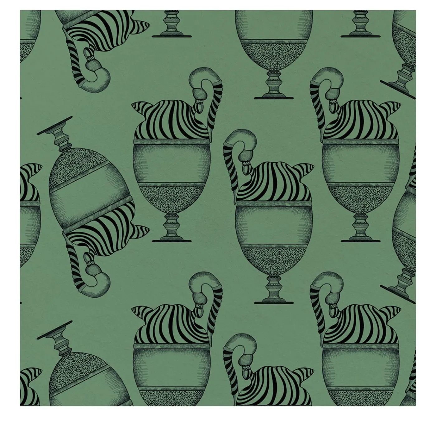 MaVoix Carta da parati Fontana Verde Muschio> Carte Da Parati