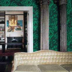 Wallpapers4Beginners Carta da parati Geode Sezione Malachite><noscript><img width=