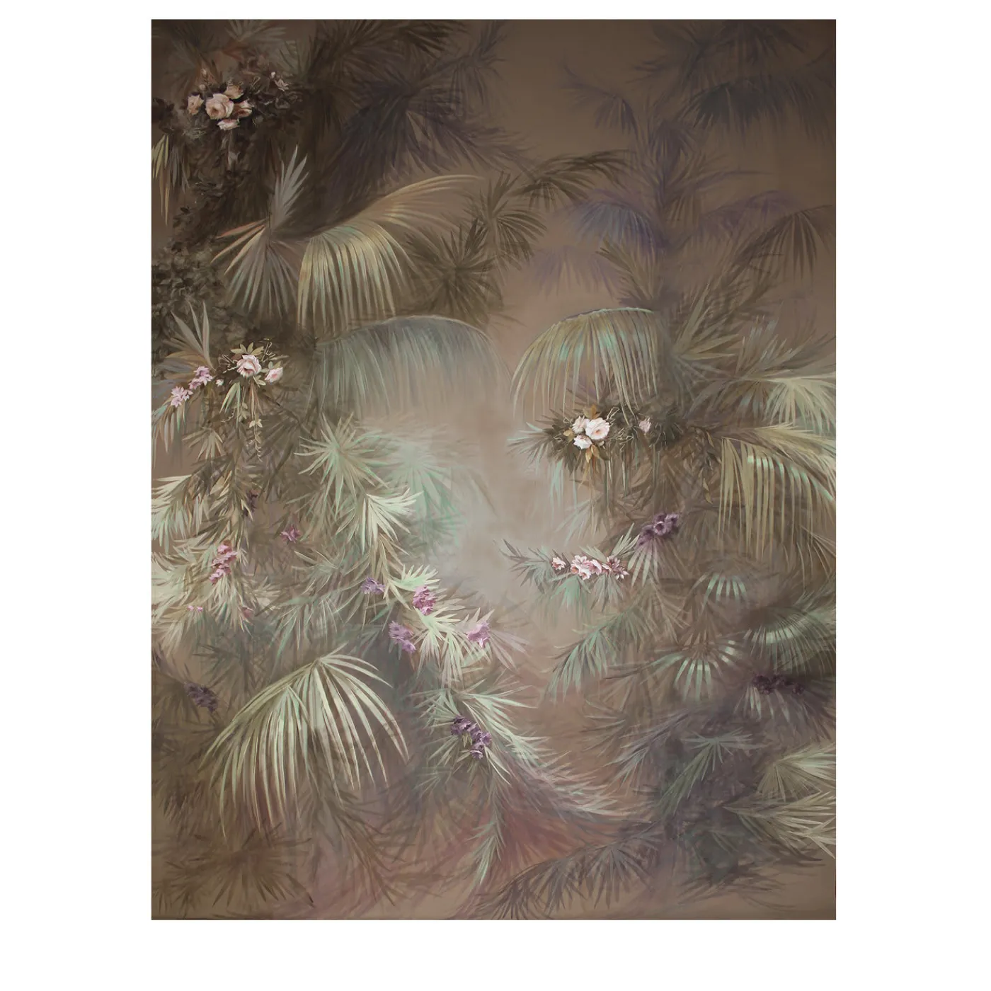 Larghevedute Carta da parati grigia per giardini> Carte Da Parati