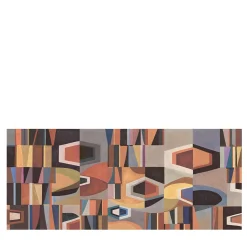 KOHRO Carta da parati in poliestere cromato multicolore> Carte Da Parati