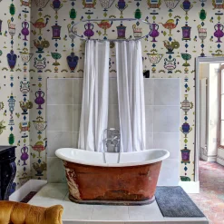 MaVoix Carta da parati Ludovica Ecrù> Carte Da Parati