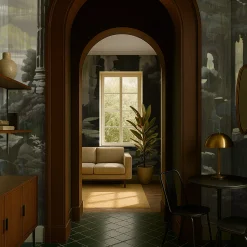 MaVoix Carta da parati Storm of Stones and Shadows Two-Tones-Musk di Magnus Gjoen><noscript><img width=