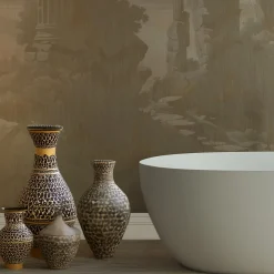 MaVoix Carta da parati Storm of Stones and Shadows Tortora edition di Magnus Gjoen><noscript><img width=