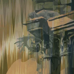 MaVoix Carta da parati Storm of Stones and Shadows Autumn edition di Magnus Gjoen> Carte Da Parati