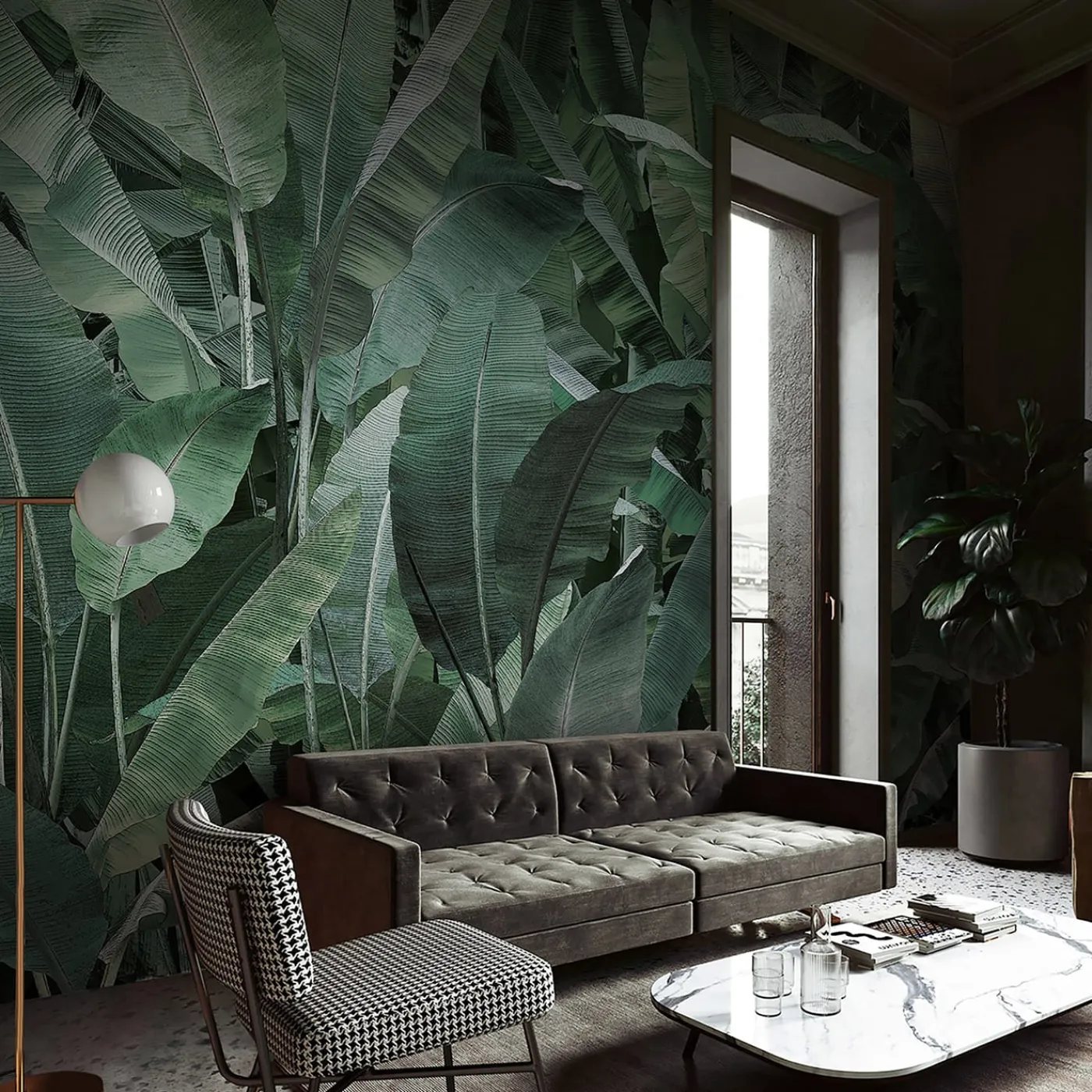 Now Edizioni Carta da parati Thai Banano> Carte Da Parati