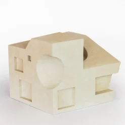 Pimar Limestone Casetta Holl di Steven Holl> Sculture Decorative
