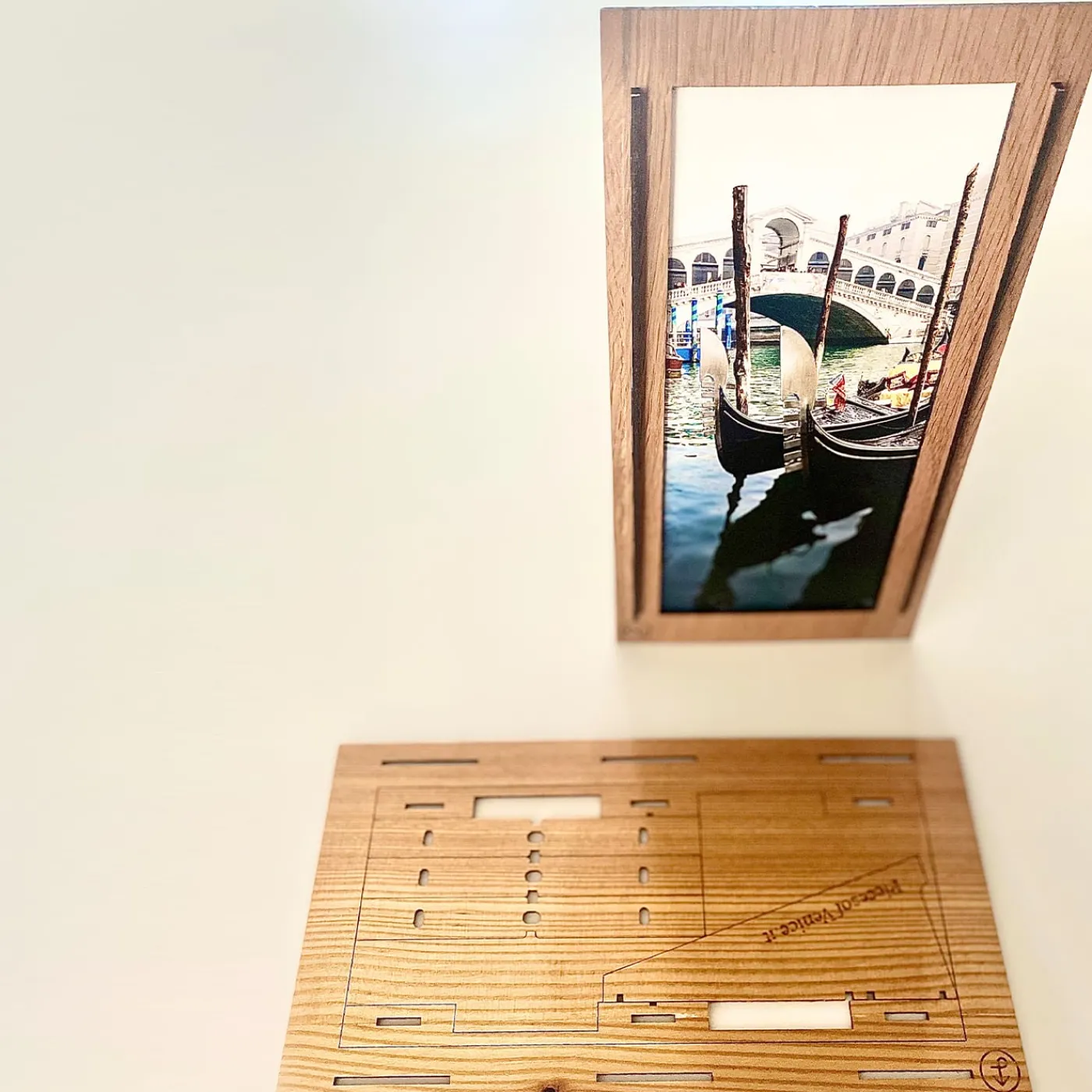 Pieces of Venice Castello 6661/A Set di 2 cornici medie per foto> Cornici