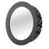 Splot Design Celato 40 Specchio nero rotondo> Specchi Da Parete