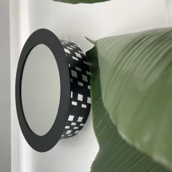 Splot Design Celato 40 Specchio nero rotondo><noscript><img width=