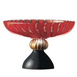 Fornace Mian Centrotavola con piedini Domus Venetiae Ca' Pesaro> Centrotavola