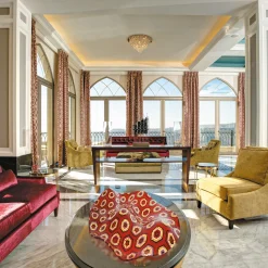 VéVé Glass Centrotavola esagonale Elisse in vetro di Murano> Centrotavola