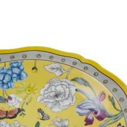 GINORI 1735 Centrotavola giallo del giardino dell'iris><noscript><img width=