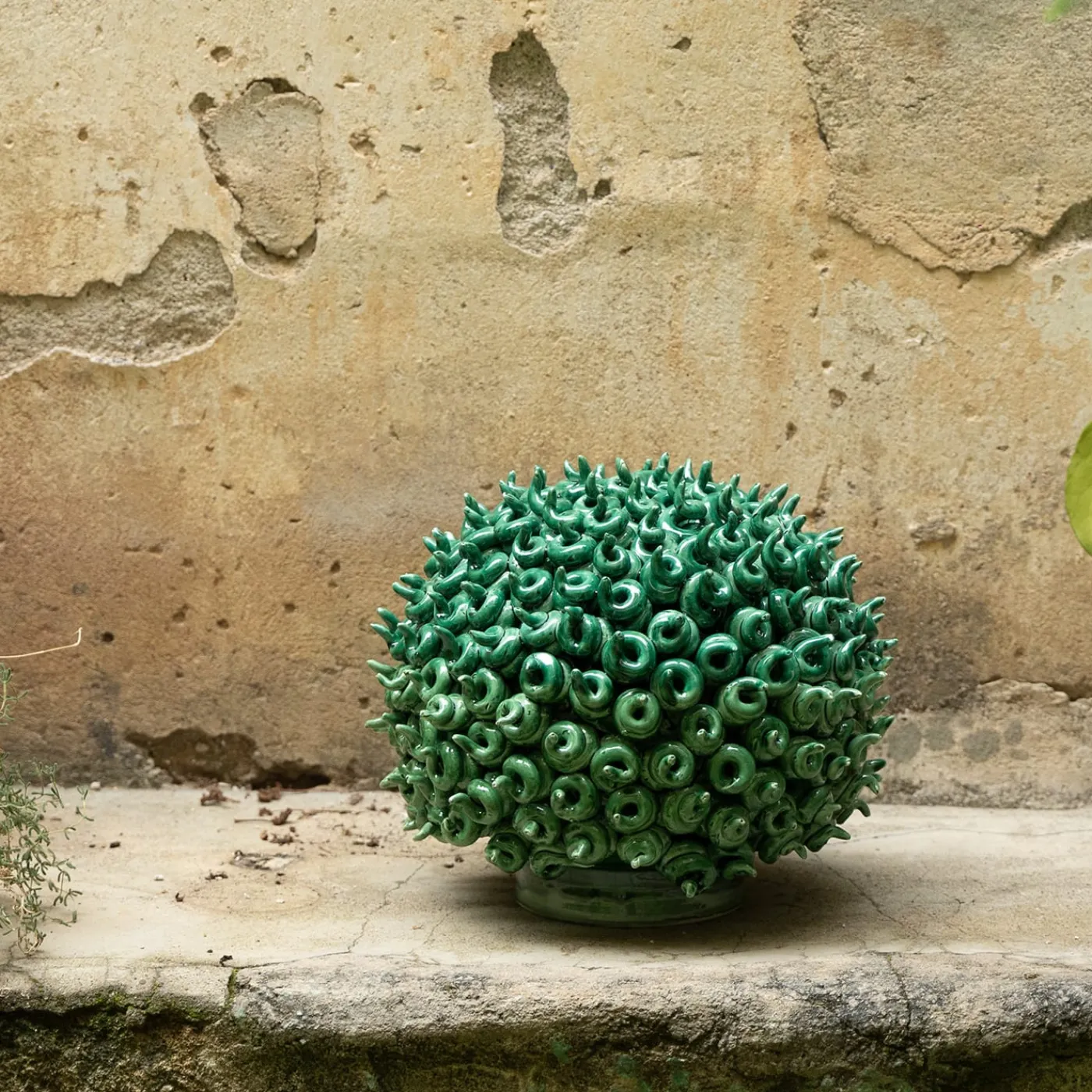 Patrizia Italiano Centrotavola Il Riccio Verde> Centrotavola