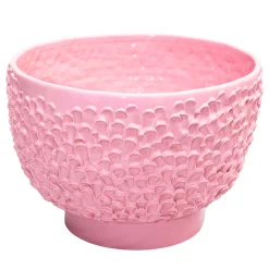 Daria Dazzan Centrotavola in Ceramica Onda Rosa Cipria Lucido> Centrotavola