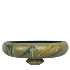 Luisa Longo Centrotavola in ceramica dipinto a mano Panarea> Centrotavola