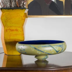 Luisa Longo Centrotavola in ceramica dipinto a mano Panarea> Centrotavola