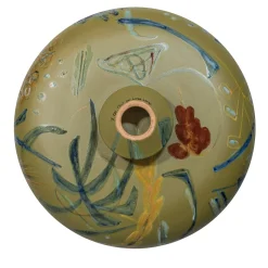 Luisa Longo Centrotavola in ceramica dipinto a mano Panarea><noscript><img width=