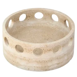 FiammettaV Home Collection Centrotavola in marmo Travertino satinato Colosseo> Centrotavola