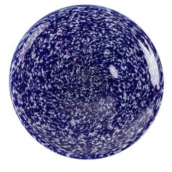 Stories Of Italy Centrotavola in vetro blu e avorio> Centrotavola