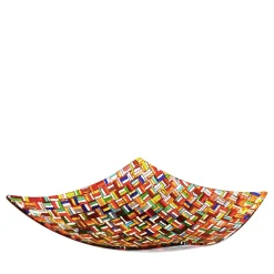 VéVé Glass Centrotavola in vetro di Murano Rombo Hermes di Andrea Orso> Centrotavola