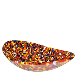 VéVé Glass Centrotavola ovale Arlecchino> Centrotavola