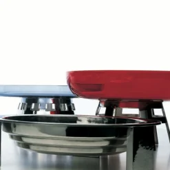 Serafino Zani Centrotavola rosso in edizione limitata di Ettore Sottsass><noscript><img width=