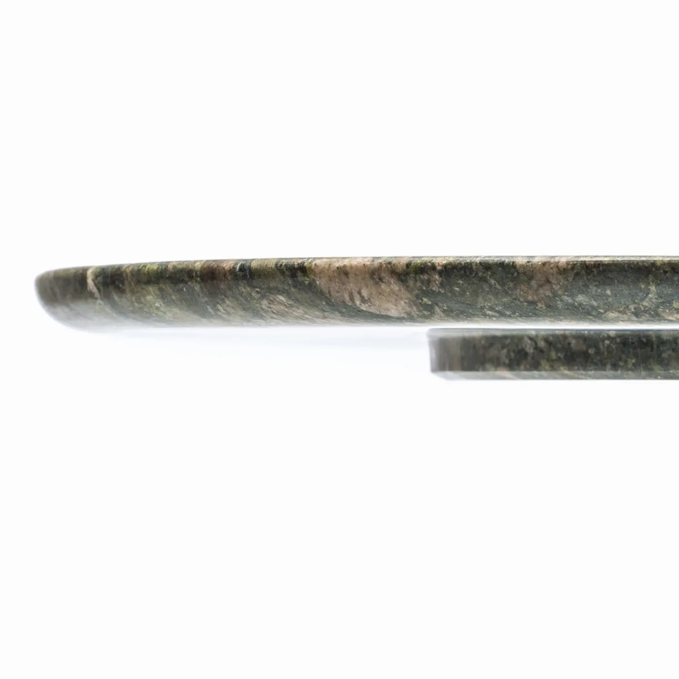 Espidesign by Paola Speranza Centrotavola rotondo Convivio in marmo verde marino> Centrotavola