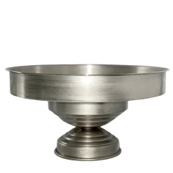 Caspal Centrotavola scultoreo in ottone placcato argento> Centrotavola