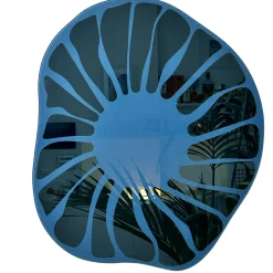 Giogio Barbi Cesareo Grande Specchio Blu> Specchi Da Parete