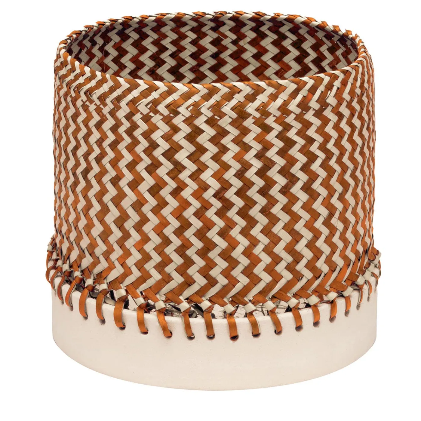 Stilleben Cestino arancione Zig Zag> Ceste