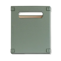 Cassigoli Cestino da Guardaroba in pelle Verde Smeralda><noscript><img width=