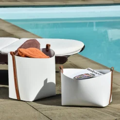 Pinetti Cestino in pelle grande Ovo><noscript><img width=