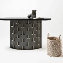 Rabitti 1969 Cestino Palù Tall Large Cream di Federica Biasi><noscript><img width=